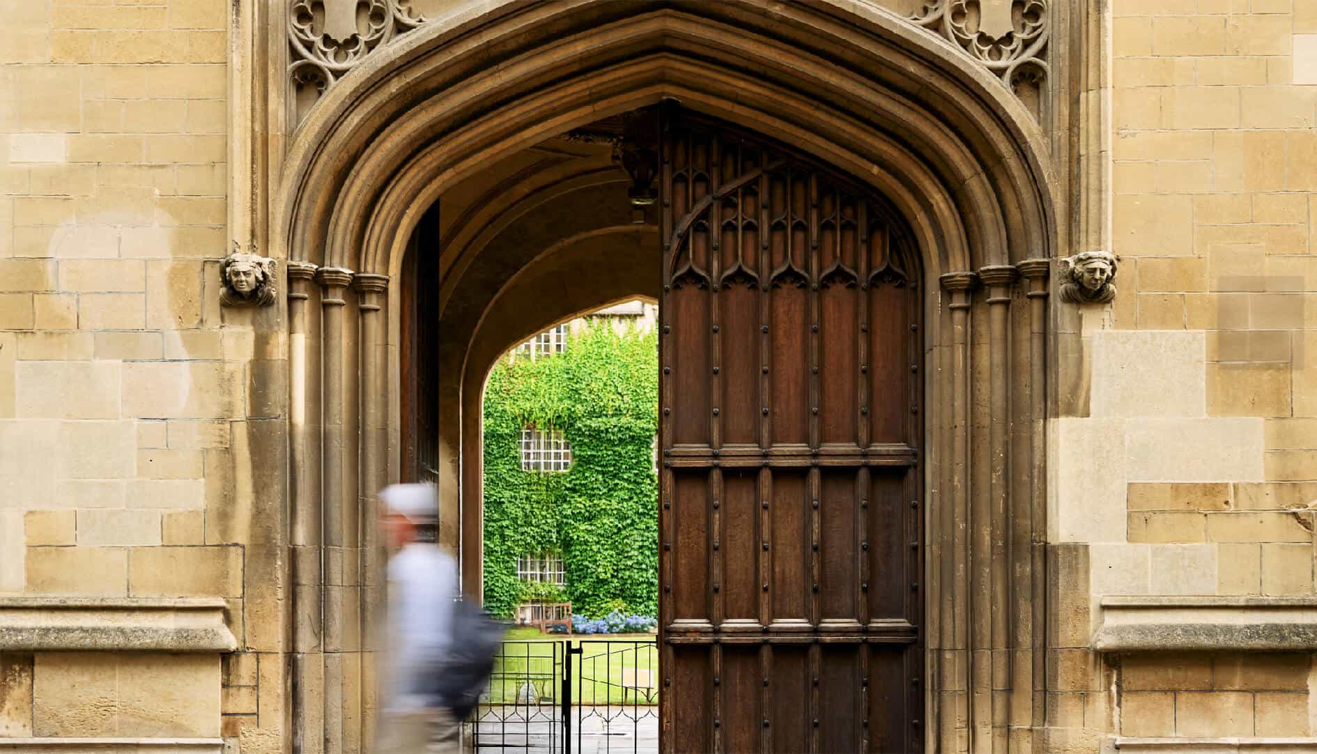 Exeter College Oxford entrance gate